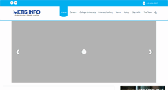 Desktop Screenshot of metis-project.org